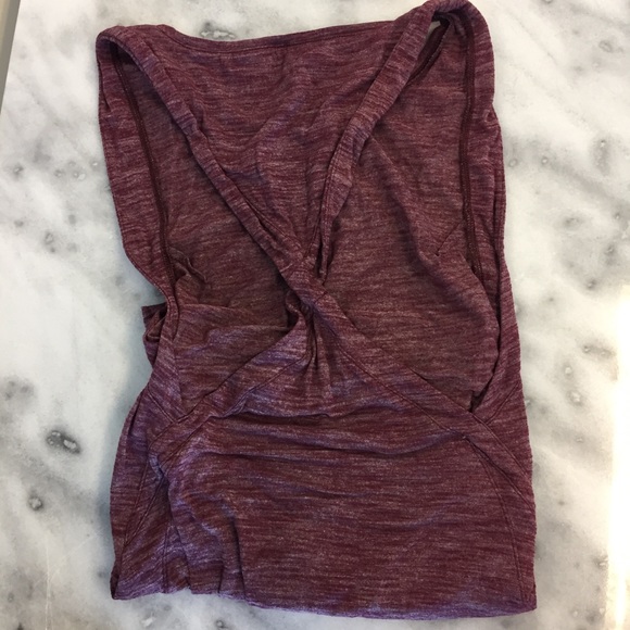 lululemon athletica Tops - Lululemon Twist Back Tank With Pocket